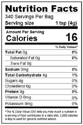 Sweet Nature Coconut Sugar Gluten Free Organic Non Gmo Kosher Keto Friendly 3 Lb, 48 Ounce #TOP7