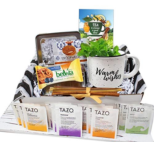 Tea gift set | TEA LOVERS Gift baskets | Thinking of you gift bas...