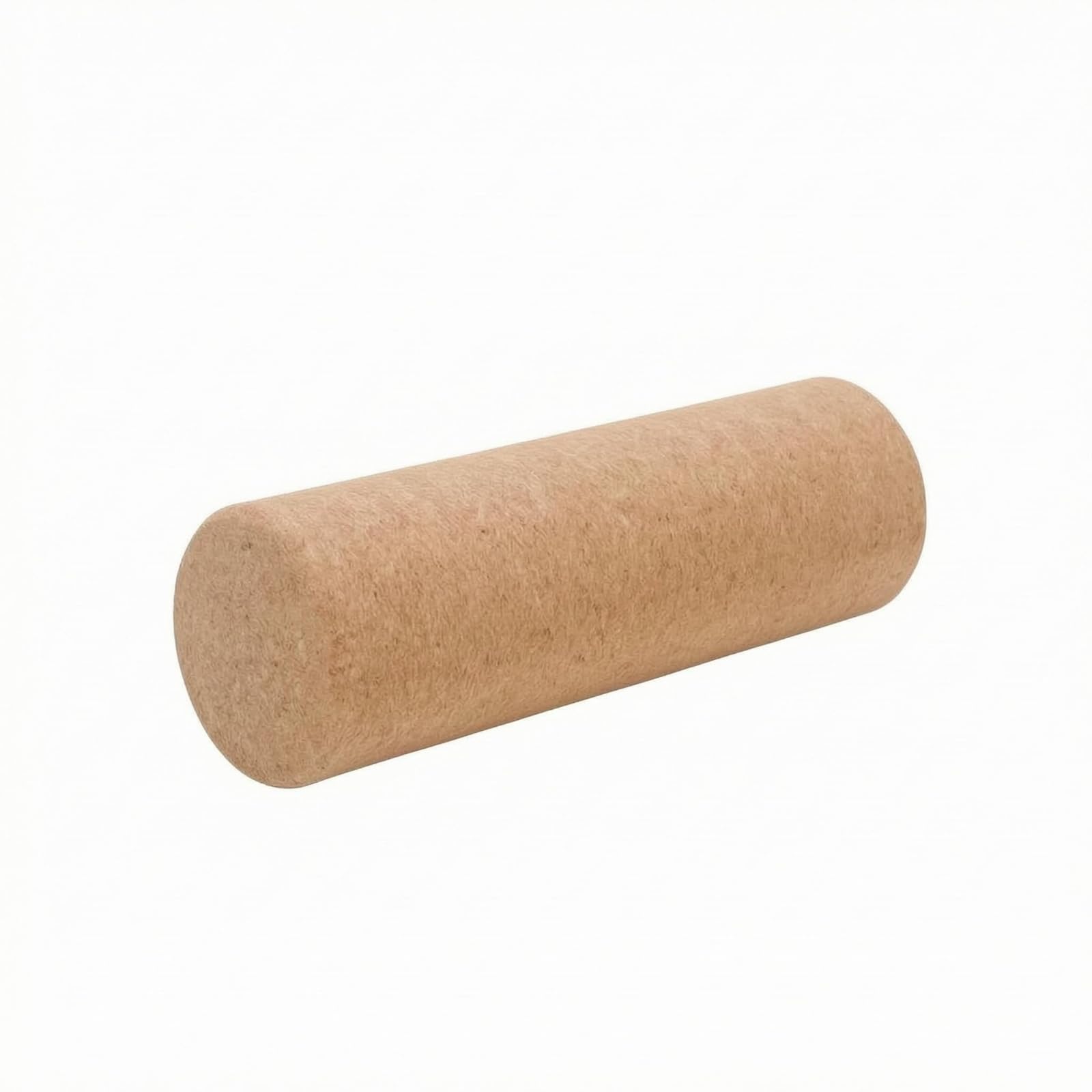 Rounded Ends Cork Fitness Roller Textured Cylindrical Cork Roller Natural Fitness Gear Polished, 30-10cm-image-31