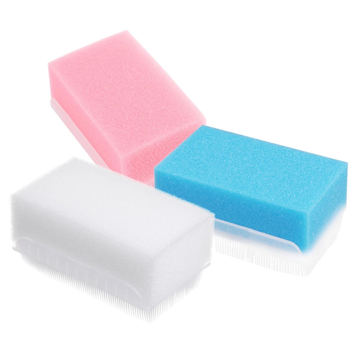 5 Set Di Spazzola Da Doccia Spazzola Da Bagno Per Neonato Pettine Spazzola Da Bagno Sensoriale Pettine E Spazzola Set Di Strumenti Per Il Bagno 3 Pezzi * 5