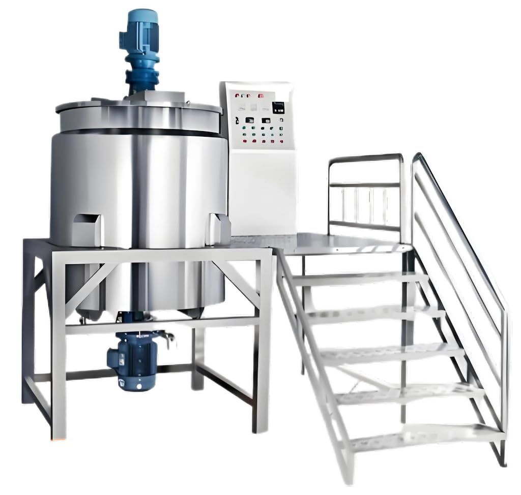 Cosmetic Cream Lotion Ointment Maker Making Mixing Vessel Machine Equipment