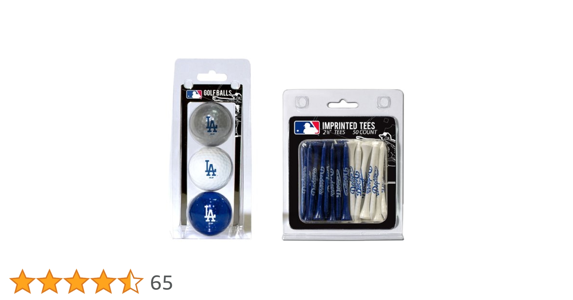 ◾️新品◾️ロサンゼルスドジャース◾️ゴルフボール◾️1ダース◾️LA◾️MLB MLB ロサンゼルス・ドジャース ゴルフボール（3個セット）: 野球