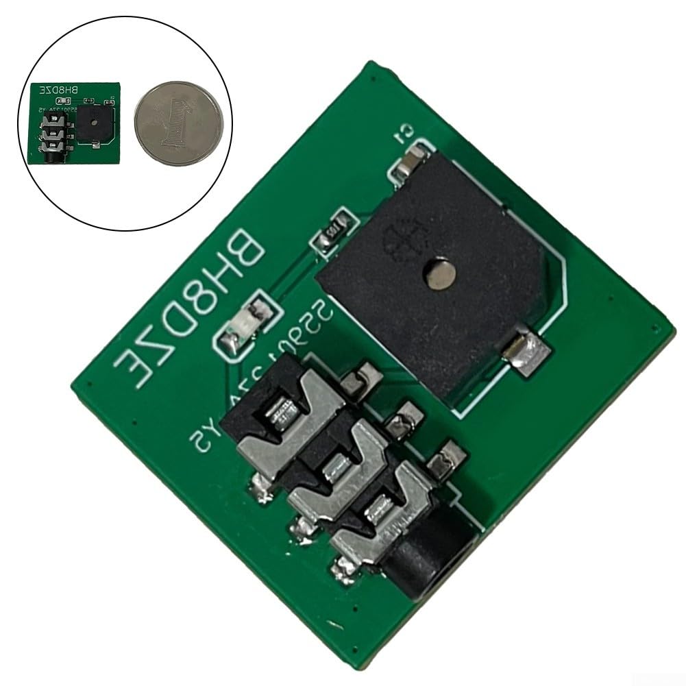 Przenośny oscylator Morse'a z przyciskiem i lampką LED do nauki sygnałów audio