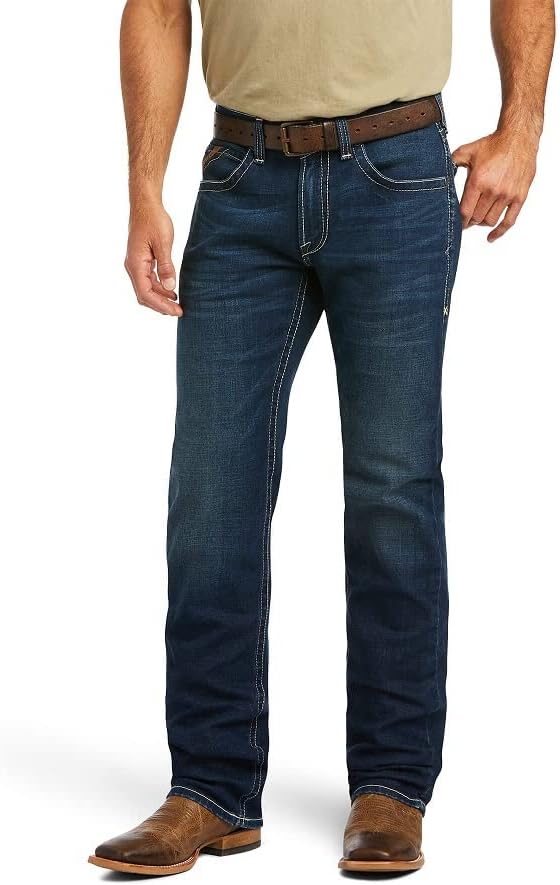 ARIATMen's M5 Stretch Remming Stackable Straight Leg Jean
