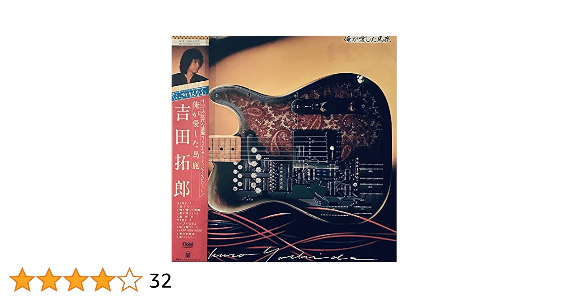 Amazon.co.jp: 吉田拓郎 俺が愛した馬鹿 28K-90: ミュージック