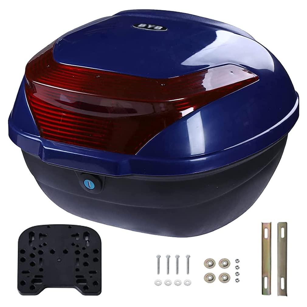 Buy Motorcycle Tail Box, Detachable Scooter Motorcycle Trunk Top Case