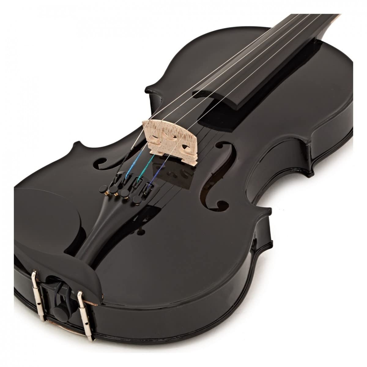 Gear4music Violín 4/4 Full Size Negro para principiantes Edades 11+