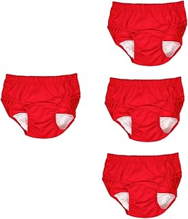 Healeved 4 Pçs Roupas Íntimas De Incontinência Para Idosos Cuecas De Malha Para Adultos Fraldas Masculinas Para Homens Cuecas Urinárias Cuecas Acolchoadas Masculinas Cuecas Urinárias