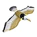 SFNTION Swoop Flying Falcon, señuelo para espantapájaros, Repelente de Aves de Cuervo para Colorear realistas, decoración de espantapájaros, señuelo Volador para Control de plagas