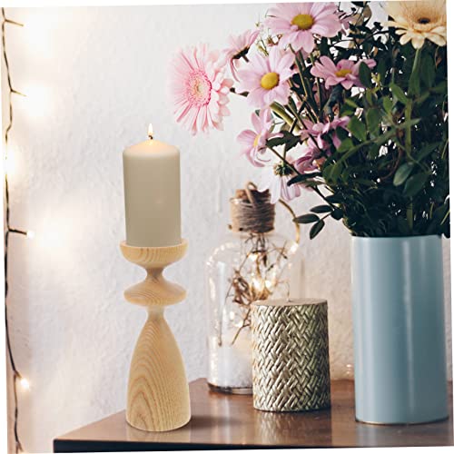 Cabilock Candle Wood Base Votive Tealight Holder Wood Candle Holders Wooden Candle Holder Wood Tea Light Holder Tealight Candle Holder Wood Tealight Holder Votive Candle Holders