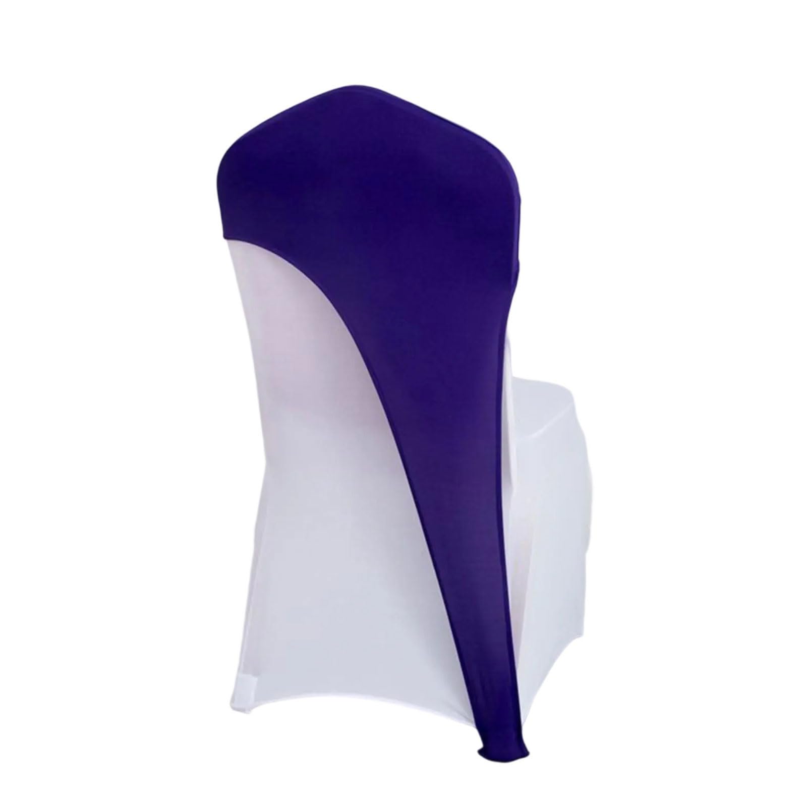 Woedpez Chair Hoods Sash Bands Stretch Spandex Caps Covers for Celebration and Event Spandex Covers