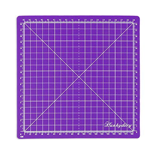 Hunkydory - Premier Craft Tools - Double Sided Self Healing Cutting Mat - 8" x 8" - PCT26, Purple - Image 3