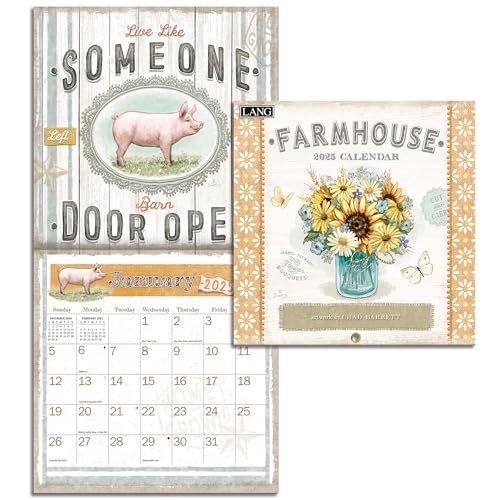 Langfarmhouse2025miniwallcalendar25991079271  Urban Country Home Decor Lang farmhouse 2025 mini wall calendar 25991079271  urban country home decor
