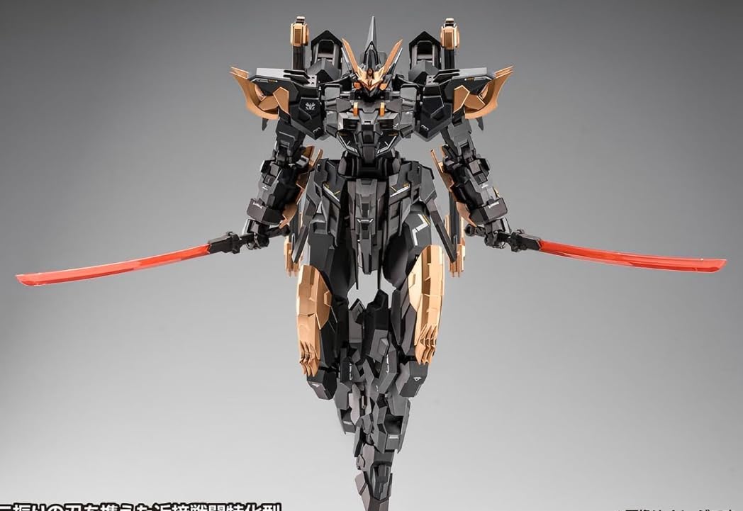 YSBRING Orange Cat Industry Black Shining Spirit Battle Raven 1/100 Assembly Model kit