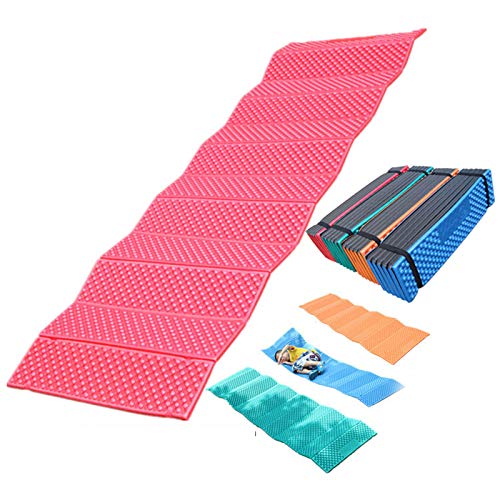 LEFUYAN Tapete de acampamento dobrável Widesea portátil de espuma para dormir, impermeável, à prova