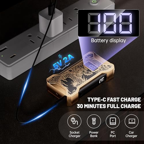 Encendedor eléctrico recargable para hombre miniatura 3