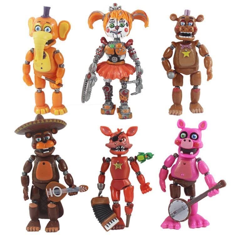 Buy 14style FNAF PVC Toy 5 Model Figure FNAF Toys Sister Location Funtime Foxy Ballora Puppet