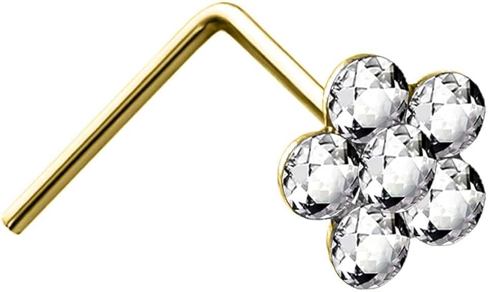 Amazon.co.uk diamond nose studs