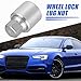 X AUTOHAUX m Wheel Lock Lug Nut Anti Theft Lug Nut Screw Removal Socket Key Wheel Lock Key for Audi A4L A6L Q2L Q3 Q5 Q7 A8
