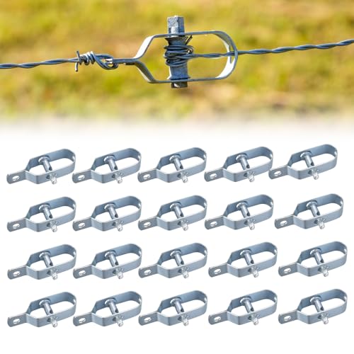Drahtspanner Spanndraht Maschendraht Zaunspanner Zaunspanner für Wildzaun Drahtspanner verzinkt Verzinkt Drahtspanner 90mm Zaunspanner für Knotengeechtzaun Garten Spanndraht Weidezaun(Länge: 10cm)