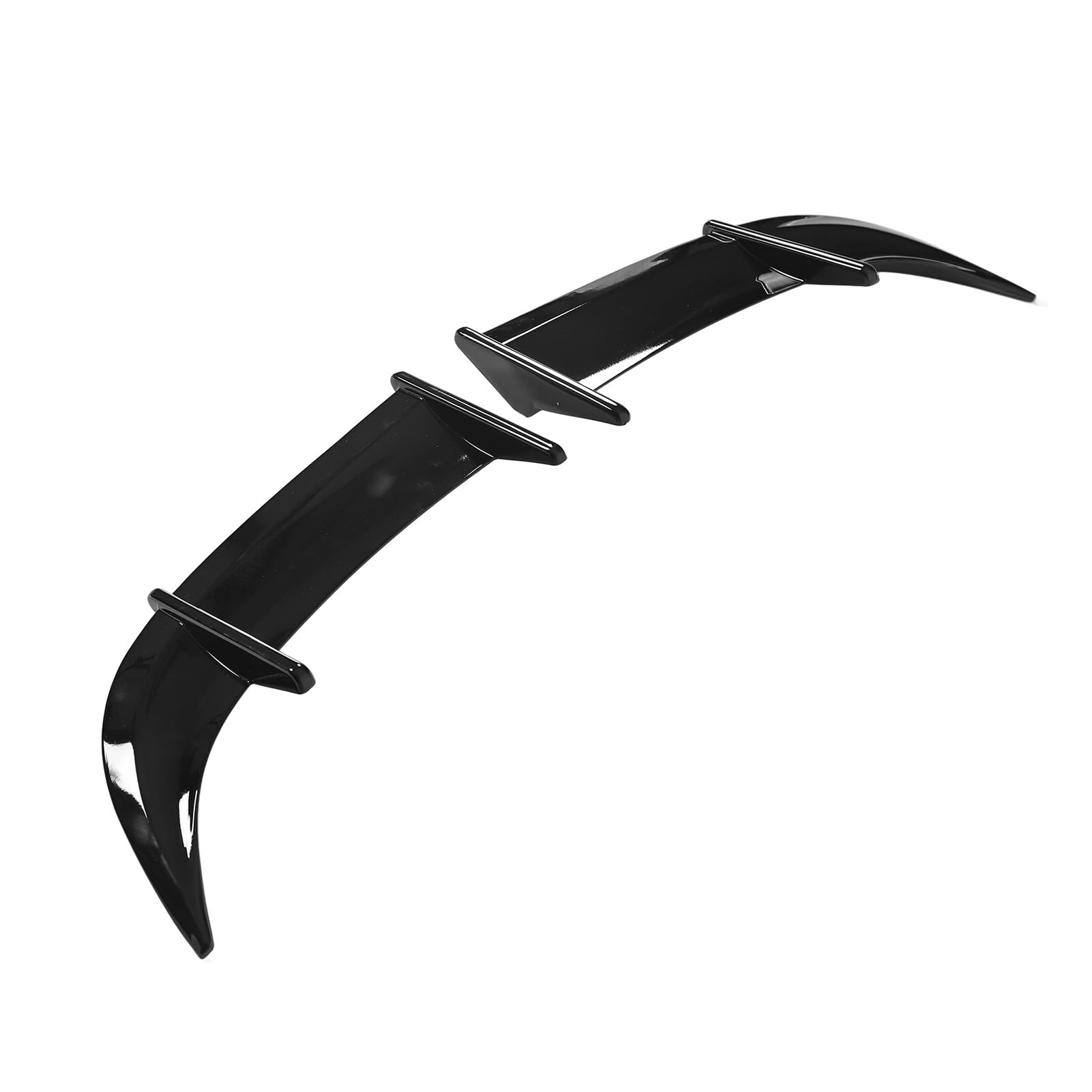 2PCS Spoiler Posteriore per Cofano Auto Stile AK Riduzione Pressione del Ala per MK6 Modelli Lucido