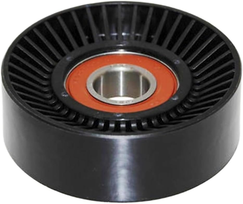 Serpentine Belt Idler Flat Pulley 3-3/16 Bearing Compatible with Parts 818382 8M6500024 710-8M6500024 865598