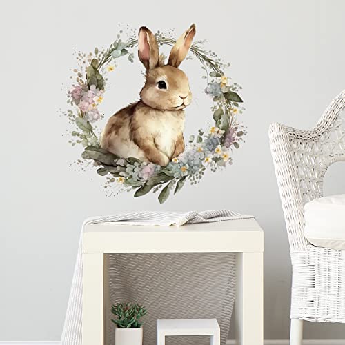 Vinilo Decorativo Pared Conejo Garland RoyoLam miniatura 3