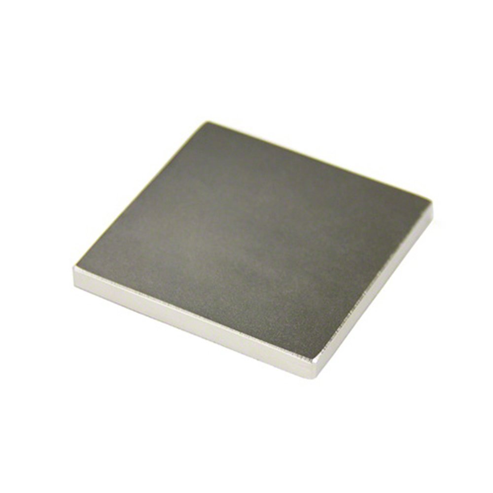 First4magnets Silver N42 Neodymium Magnet For Arts, Crafts, Model Making, Diy, Hobbies, Office And Home - 50Mm X 50Mm X 5Mm Thick - 24Kg Pull
