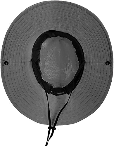 Miniatura 5 de Rosoz Paquete de 2 sombreros para mujer con protección UV malla plegable ala ancha senderismo playa pesca verano safari