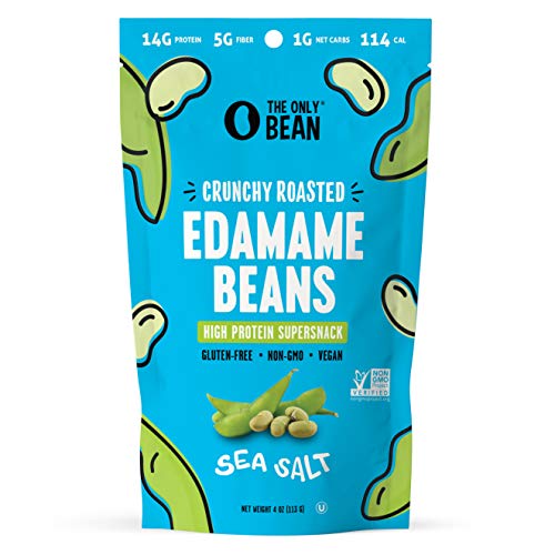 The Only Bean - Crunchy Roasted Edamame Bean Snack –