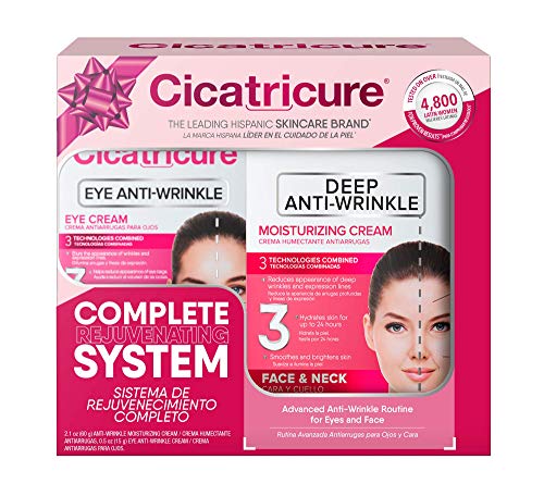 Cicatricure Complete Rejuvating System Gift Pack Of Two Facial Antiwrinkle Creams #TOP4