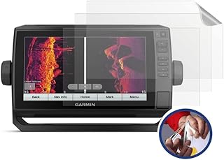 Mihence Compatible for Garmin ECHOMAP UHD 92sv Screen Protector, HD Premium Real Screen Protector for Garmin ECHOMAP UHD 92SV / 93SV / 94SV / 95SV Transducer [ 3PCS ] [ PET ]