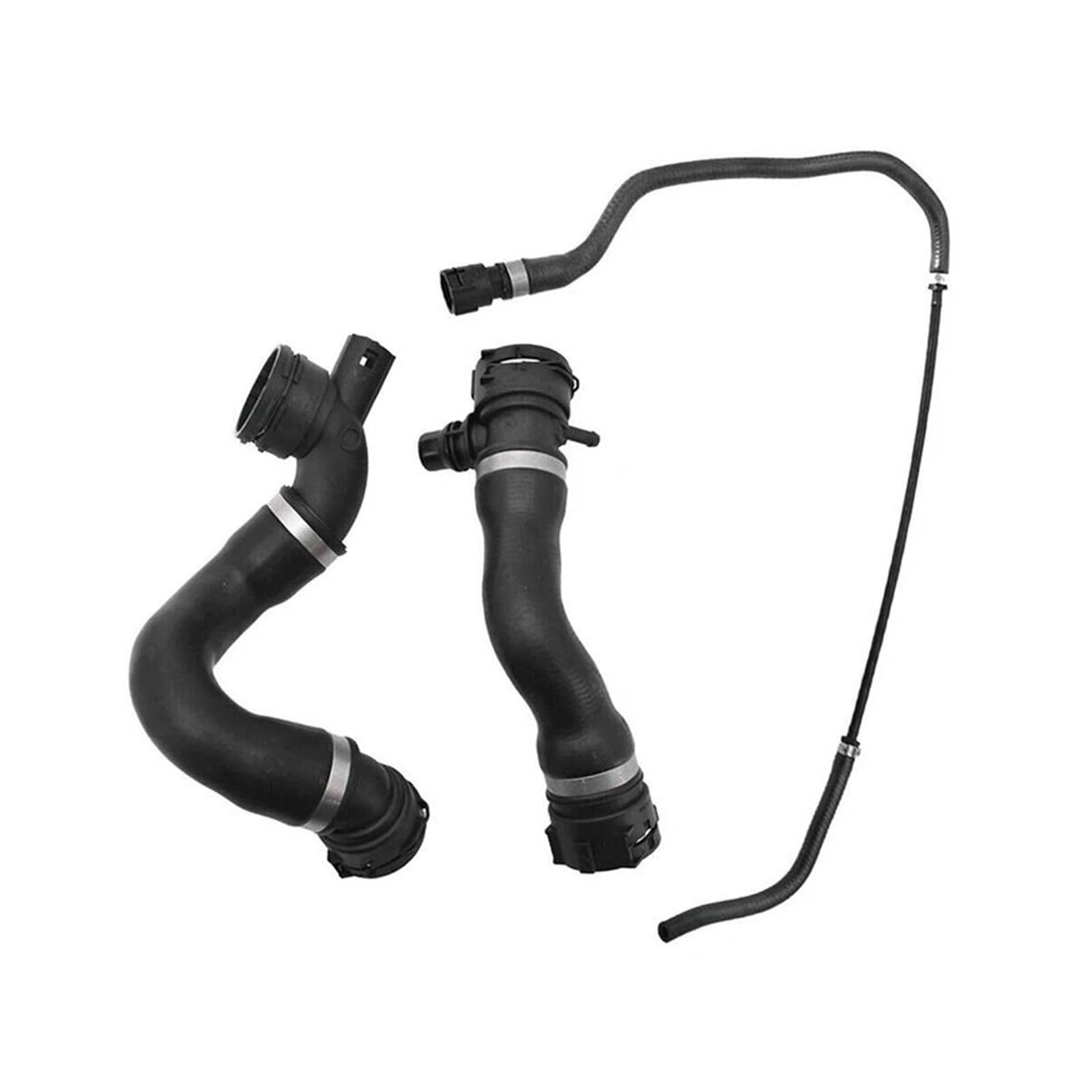 Clvccztzgw One Color 3Pcs Car Upper Lower Coolant Radiator Hose For E90 E91 E92 325I 330I 330Xi 2006 328I 328Xi 17127618510 17127531581 Engine Parts