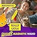 Cat Amazing Snatch - Magnetic Cat Wand Toy! Telescoping, Durable Feather Toy for Cats - Fishing Pole & Teaser Wand String Stick - Cats Can Really Catch!