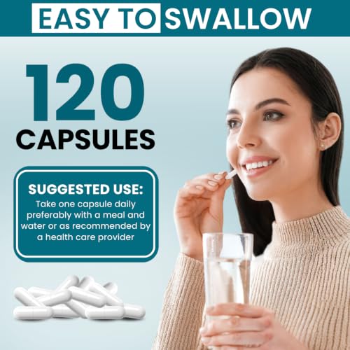 VITBOOST Magnesium Glycinate 500mg (90mg elemental) — 120 vegan capsules — view 4