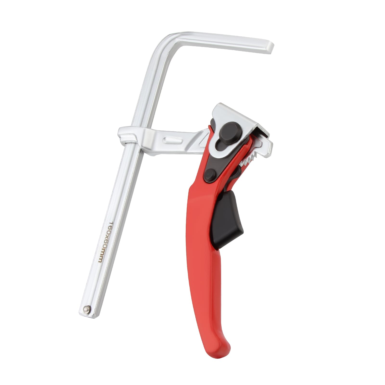 Madlife Garage 2pcs Lever clamp,Ratchet Table Clamp Quick Release Bar Clamp Steel Clamping F Track Clip for Hole Table and Guide Rail System - Image 4