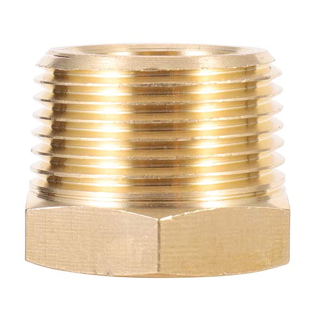 1/2 NPT Maschio Spina,2pz Filettatura Esagonale Testa Solido Tubo - Foto 4