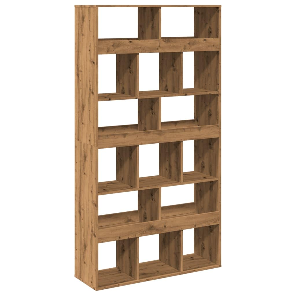 vidaXL Room Divider, Privacy Screen for Living Room, Screen Privacy Panel for Decoration, Room Partition, Modern Style, Artisian Oak Engineered Wood