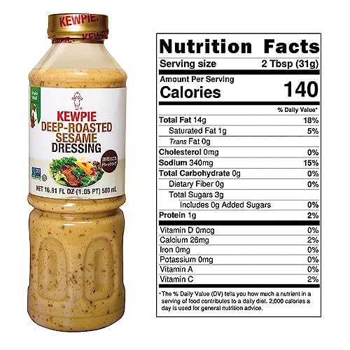 image for [KEWPIE] Deep-Roasted Sesame Dressing | Bold and Versatile Japanese Re