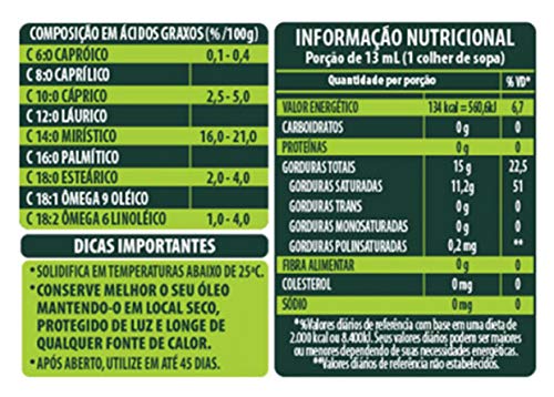Oleo De Coco Sem Sabor 3,2L Copra 3 51YDfhmEi0L