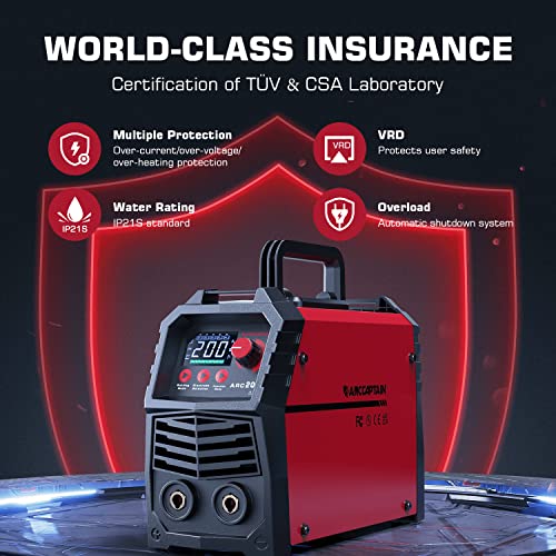 200A Welding Machine & Welding Gloves - image 4