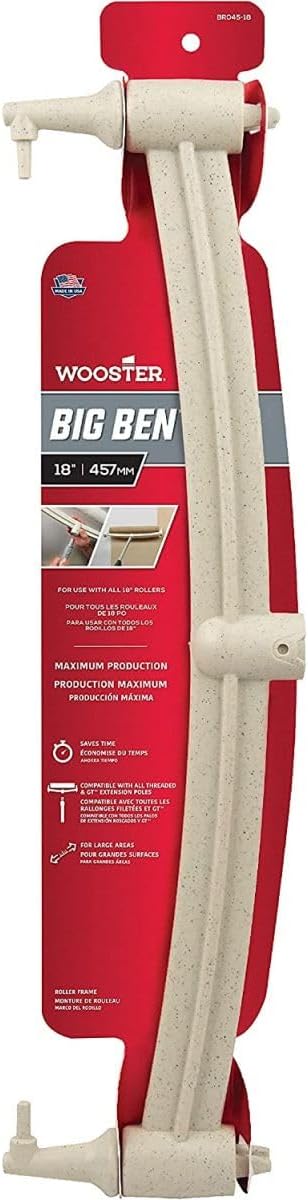 Brush 48418 18" Big Ben Frame, Multi, 16 Ounce