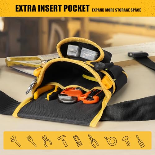 Magnetic Tool Belt with 26 Pockets