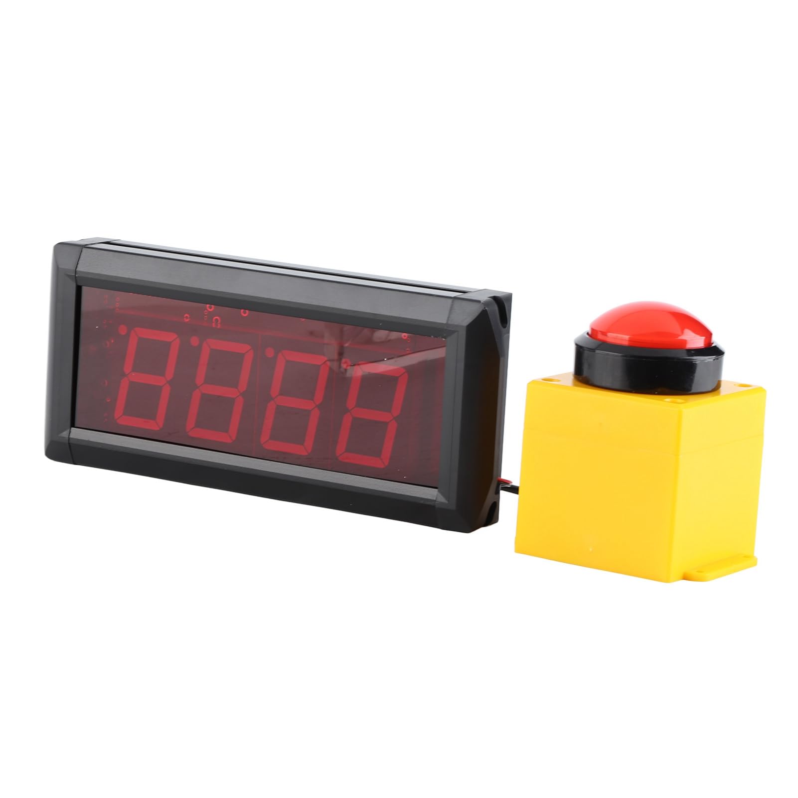 AMONIDA 10 Seconds Challenge Game Timer LED Digital Display with Remote Control for Mall Advertising Events (UK Plug)
