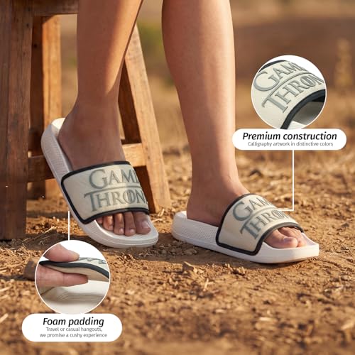 Image of YOHO Sliders for Women | Comfortable and Lightweight Slides | WB Cartoon & Comic Characters: Tom & Jerry, Big Bang Theory, Friends, Games of thrones and Wonder Woman Footwear for Girls