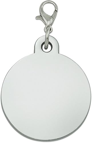 Miniatura 3 de GRAPHICS & MORE Etiqueta de identificación de perro y gato de metal cromado con diseño del lobo nativo americano