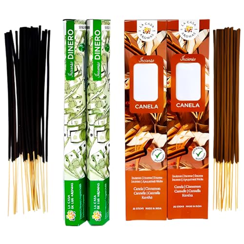 80 Varillas de Incienso Natural Especiales para Atraer el Dinero,...