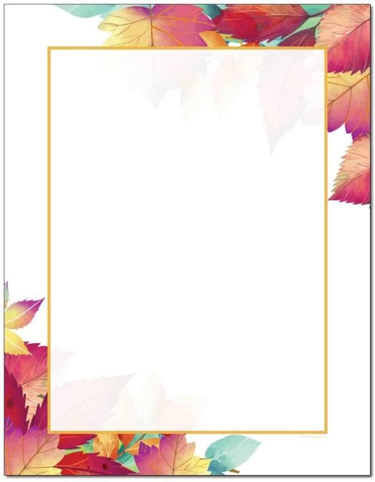 Turning Leaves Letterhead Laser & Inkjet Printer Paper (100 Sheets)