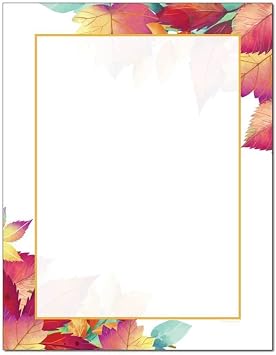 Turning Leaves Letterhead Laser & Inkjet Printer Paper 25 Sheets