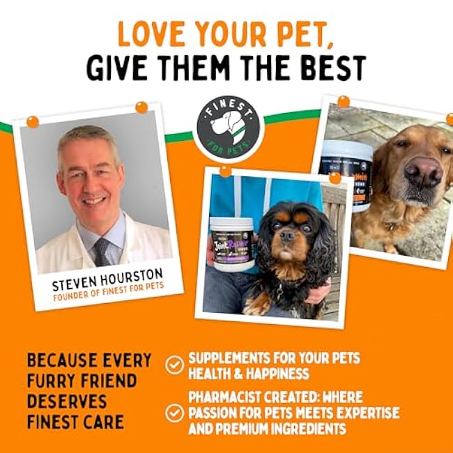 TummyWorks Probiotic 120 Soft Chews for Dogs All Ages - Supports Digestive Health, Relieves Diarrhea, Constipation, Good for Itching, Allergies, Yeast Infections. Added Digestive Enzymes, Made in USA-P0gvXj8k